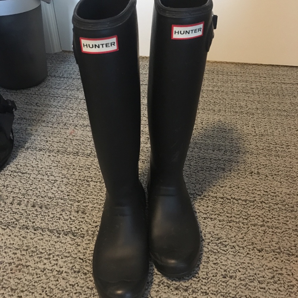 Hunter Tall original matte boots - Picture 4 of 8